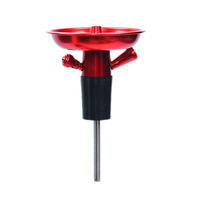 Nouveau Design, accessoires de narguilé portables populaires, ensemble complet avec bol et tuyau, Kit de tige de chicha de voyage universel en Aluminium