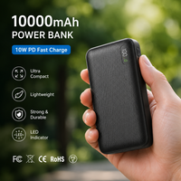 10000mah Özel Markalı Powerbank 10000 Mah Taşınabilir Şarj Cihazı Fabrika Toptan Satışı Seyahat Açık Hava Promosyon Hediyeleri Hızlı Şarj Cihazı