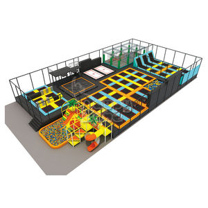 Solución Integral para Parque de Trampolines Comercial de 400 m², Diseño Personalizado de Área de Juegos Interior, Planificación de Espacio para Parque de Trampolines - Product Image 6