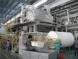 Máquina de fabricación de papel tisú/papel higiénico/servilletas