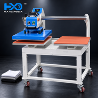 Presse à chaud industrielle grand format 40x60 pour T-shirts, équipement d'impression par sublimation semi-automatique, usage commercial