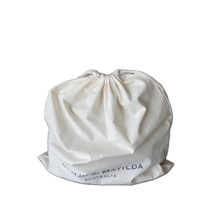 Wholesale Custom Logo Double String Cotton Dust Bag Packaging for <b>Large</b> Leather <b>Handbags</b> - Product Image 1