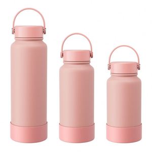 Botella de Agua Aislada de Acero Inoxidable de 650 ml, Estilo Moderno, Base Antideslizante, con Asa, Diseño Personalizado - Product Image 6