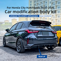 Kit de garniture de pare-chocs arrière RS pour Honda City Hatchback 2020-2025 – Moulure de garniture arrière pour un style extérieur amélioré