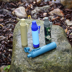 Di động ngoài trời Survival thiết bị khẩn cấp thẳng uống rơm lọc than hoạt tính lọc nước bán buôn lĩnh vực sử dụng - Product Image 4