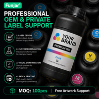 Kit d'encre UV DTF spécialisé pour dorure à chaud directe – Encre UV industrielle pour l'art et les étiquettes d'emballage