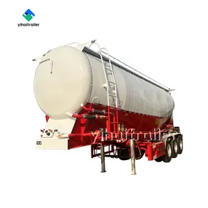 높은 안전 40m3 40 톤 시멘트 세미 트레일러 PTO 시스템 저렴한 가격
