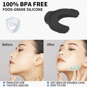 Ejercitador Facial en Forma de U y Tonificador de Cuello para Hombres y Mujeres, Resistencia Muscular Facial, Doble Mentón, Ejercicio de Silicona - Product Image 6
