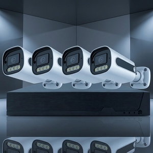 Système de sécurité NVR Tuya Smart 4CH POE avec caméra réseau 4MP 6MP 8MP <span class=keywords><strong>4K</strong></span>, vision nocturne, détection humaine et de véhicules, résistant aux intempéries - Product Image 3
