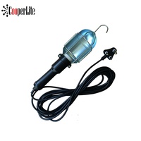 Support de lampe E27 Max 60W abat-jour en métal Portable lampe d'inspection LED lampe de travail de voiture