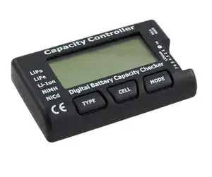 Probador de capacidad Digital RC, controlador de batería LCD para LiPo LiFe Li-ion NiMH Nicd