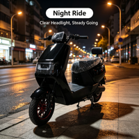 Low Noise Electric Scooter Motorcycle Stable Frame Energy Saving Adult EV Motorbike Electric Scooter Factory Direct Sale