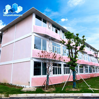 Zhongnan détachable personnalisé 20ft établissement bâtiment hôpital école dortoir appartement petite maison préfabriquée conteneur maison