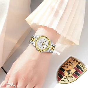 Montre à quartz pour femme POEDAGAR 796 de luxe, petit cadran de 32 mm, étanche 3 ATM, bracelet en acier inoxydable lumineux, montre-bracelet pour femme - Product Image 5