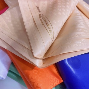 Bazin Riche Super <span class=keywords><strong>Magnum</strong></span> or coton Original Damask Shadda guinée brocart Tissu de haute qualité Tissu Africain prix de fabrication - Product Image 2