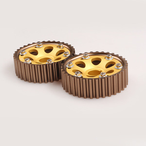Timing Belt Synchronizer <b>Pulley</b> 102mm For Honda Civic B Series 90-2001 Models Gold Color New Replacement Part - Product Image 2