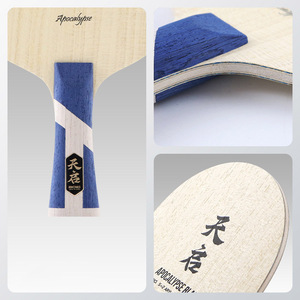 Raqueta de Tenis de Mesa Profesional YoungJoy BOER Apocalypse Basic, 7 Capas, Carbono ALC, Madera Ayous, Núcleo Grande de Paulownia, 6mm - Product Image 5