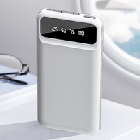 Chargeur de téléphone portable grande capacité QYPB-116 10000mAh 5000mAh, batterie externe portable d'extérieur avec câble intégré pour téléphone portable