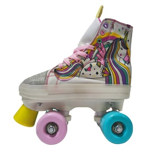 Chaussures de patins à roulettes licorne en toile pour <span class=keywords><strong>Junior</strong></span>, fourniture directe d'usine - Product Image 1