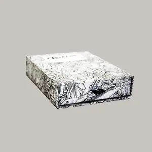 Einzigartiges Design beliebtes klassisches Design kundenspezifische luxuriöse kosmetische Geschenkverpackung schiebeöffnende Schubladenboxen mit Band