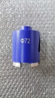 Foret diamanté soudé au laser DIAMTOOL avec foret pilote, pour le perçage de trous dans le béton, la brique, la maçonnerie, le marbre et les carreaux