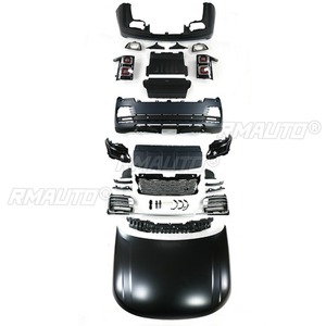 ชุดแต่งรอบคันสำหรับ Range Rover Executive ปี 2013-2017 ประกอบด้วยลิ้นกันชนหน้า ลิ้นกันชนหลัง ไฟท้ายรถยนต์ ไฟต่ำ ไฟสูง และอุปกรณ์ตกแต่งรถยนต์อื่นๆ - Product Image 3