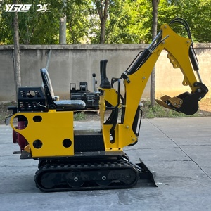 Mini excavadora popular YGZG con motor diésel, profundidad <span class=keywords><strong>de</strong></span> excavación <span class=keywords><strong>de</strong></span> 1.3 m, <span class=keywords><strong>para</strong></span> invernaderos, calles estrechas y trabajos agrícolas. - Product Image 3