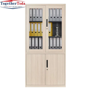 Armoire <span class=keywords><strong>de</strong></span> classement <span class=keywords><strong>de</strong></span> <span class=keywords><strong>bureau</strong></span> moderne en acier <span class=keywords><strong>avec</strong></span> tiroirs réglables, design peu encombrant, montage facile pour la maison ou le <span class=keywords><strong>bureau</strong></span> - Product Image 4