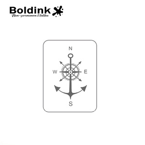 <span class=keywords><strong>Tatuaje</strong></span> Semipermanente Personalizado <span class=keywords><strong>de</strong></span> Ancla Náutica y Brújula, Arte Corporal Realista, Resistente al Agua, Larga Duración (2 Semanas), Tinta Jagua - Product Image 3