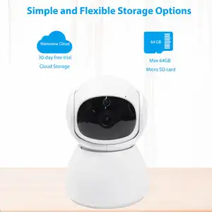 1080P HD con APP Baby Monitor System Wifi Indoor Baby Security Camera Monitor