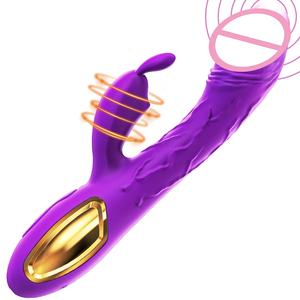 Juguetes Sexuales de Silicona Seguros para el Cuerpo con Doble Motor para Mujeres, Juguetes Eróticos para Adultos - Product Image 1