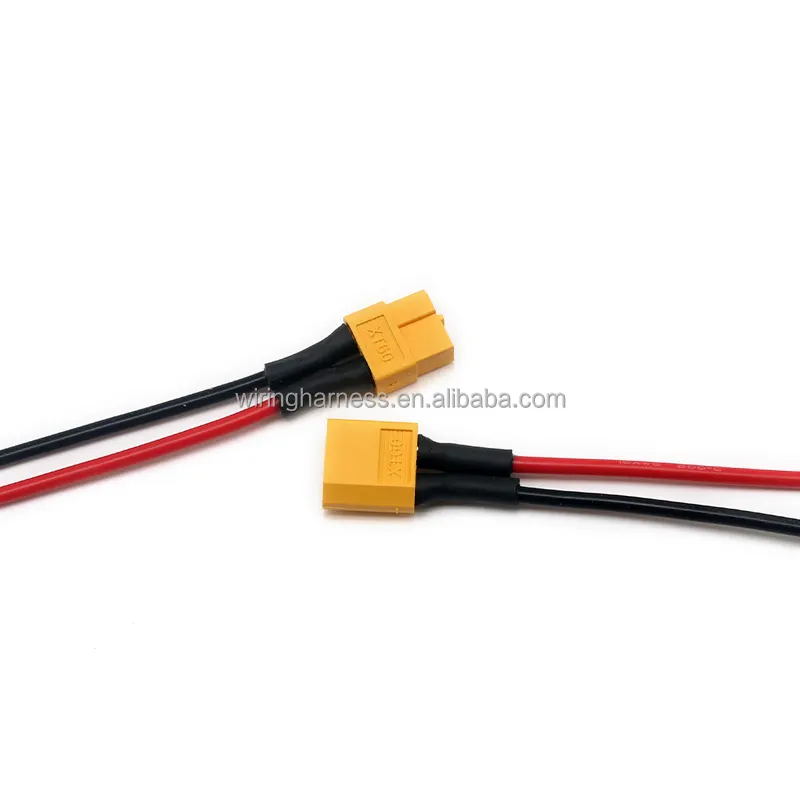 Amass XT60 Male to Female Plug Connector Charging Adapter Cable Converter Lead 20AWG 150mm Wire For RC Battery