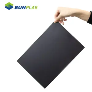 Sunplas uv flatbed printing abs sheet plastic die cut abs laser engraving sheet