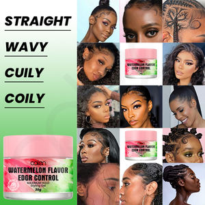 Luxfume 30ml <span class=keywords><strong>Gel</strong></span> de contrôle des bords coiffant organique pour femmes forte tenue avec effet texturant de cire luttant contre les frisottis - Product Image 5