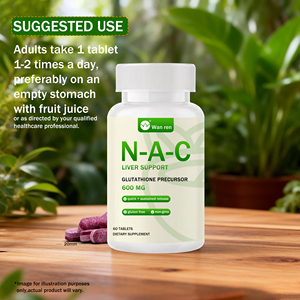 Oem N-acetyl-cysteine (nac) <strong>Capsules</strong> Vegan 600 Mg 60 Veggie <strong>Capsules</strong> <strong>Amino</strong> Acid L-cysteine Supplement for Liver Cellular - Product Image 3