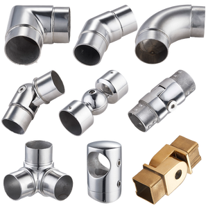 تصميم حديث قابل للتعديل من الفولاذ المقاوم للصدأ 90 ~ + درجة وصلات أنبوب درابزين الكوع - Product Image 6
