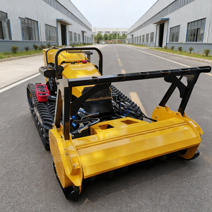 Bestselling Products <b>Remote</b>-<b>controlled</b> Robotic Lawn <b>Mower</b> Agricultural Rubber <b>Tracks</b> Efficient Forestry Machinery Motor Engine - Product Image 2