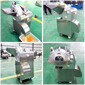 Machine à découper les légumes 200-800 kg/h, coupe-légumes en cubes pour oignon, carotte, tomate, poivron - Product Image 3