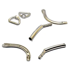 China Factory High Quality MIM Stainless Steel Parts Customized Curved Spring Bar Pins Link MIM Powder Metallurgy