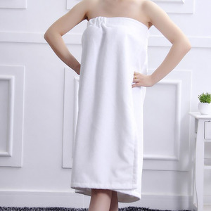 Beauty Salon Bath Skirt Wrapped <strong>Around</strong> the Chest and Absorbent Large <strong>Towel</strong> Fast Dry Spa Bath <strong>Wrap</strong> Custom logo Bathrobe <strong>Towel</strong> - Product Image 1