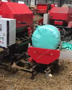 Enrouleur automatique de <span class=keywords><strong>foin</strong></span>, biomasse et paille, mini-presse à balles rondes pour ensilage de maïs, <span class=keywords><strong>prix</strong></span> de vente - Product Image 6