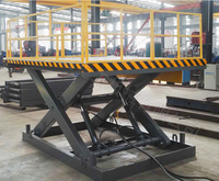 Plataforma Elevadora Hidráulica de Tijera Fija 1T-20T, Mesa Elevadora de Carga Estacionaria, Certificación CE, 220V/380V/400V Trifásica, Personalizable