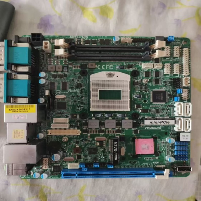 Plc ASRock Industrial Mini-ITX Motherboard IMB-180 QM87 Server Board Bulk Supply