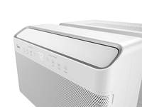 Climatiseur de fenêtre Midea en forme de U, 8000-12000 BTU, installation facile, climatiseur intelligent avec contrôle par application Wi-Fi