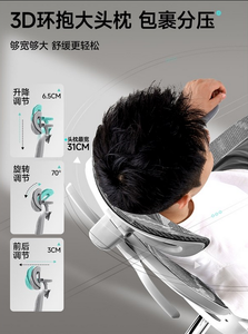 Nieuwe Aankomst Zachte Armleuning Hoogte Rugleuning Verstelbare Schommelende Ergonomische Beste Mesh Bureaustoel Met Hoge Rug Zwaar Mechanisme - Product Image 4
