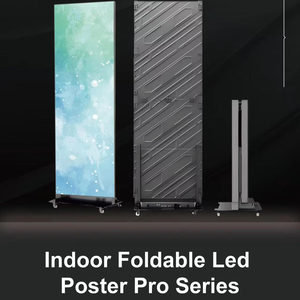 Pantalla LED Plegable Comercial para Interiores, Serie Pro Gob P1.86, Máquina de Publicidad con Brillo Personalizable - Product Image 1