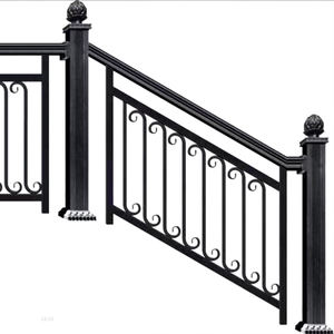 Clôture en <span class=keywords><strong>aluminium</strong></span> haute résistance au design moderne, <span class=keywords><strong>palissade</strong></span> décorative en métal à <span class=keywords><strong>prix</strong></span> d'usine pour garde-corps et villas extérieures - Product Image 5