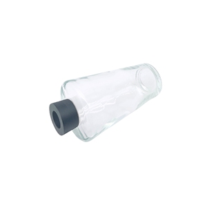 Big Size 1000ml 1Litre Decorative Taper Shape Aromatherapy Reed <strong>Diffuser</strong> Glass <strong>Bottles</strong> with Wooden Lid - Product Image 6