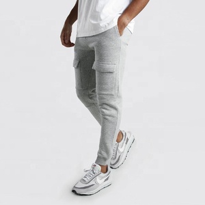 Pantalon de sport décontracté pour homme, hiver, fitness, logo personnalisé, 100% coton, doublure polaire, taille élastique, entraînement, jogging - Product Image 5