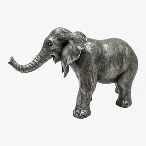 Home Decoration Wholesale Resin Animal Elephant Figurine Polyresin Elephant Statue Polystone Elephant Sculpture